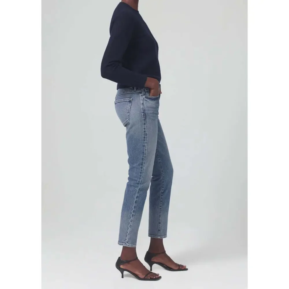 Citizens of Humanity Ella Mid Rise SlimCrop Jean Ascent Size 29 NWT | Retail$228